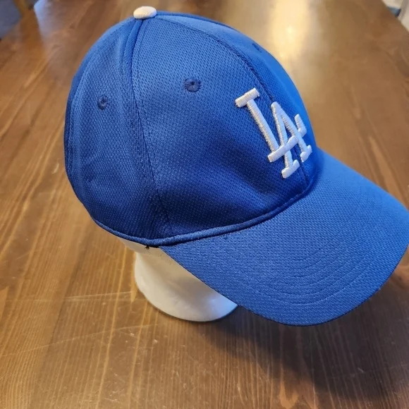 Los Angeles Dodgers Hat Cap Adjustable Blue Team MLB Baseball Mens - Picture 2 of 10